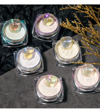Ultra-Fine Aurora Nail Glitter Powder Sparkle Ice Transparent Polish Iridescent Nail Powder Multi Mirror Effect Glitter Dust Lootquake LLC