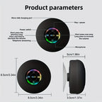 New Bathroom Waterproof Wireless LED Bluetooth Speaker Large Suction Cup Mini Portable Speaker Outdoor Sports Stereo Speaker Lootquake LLC