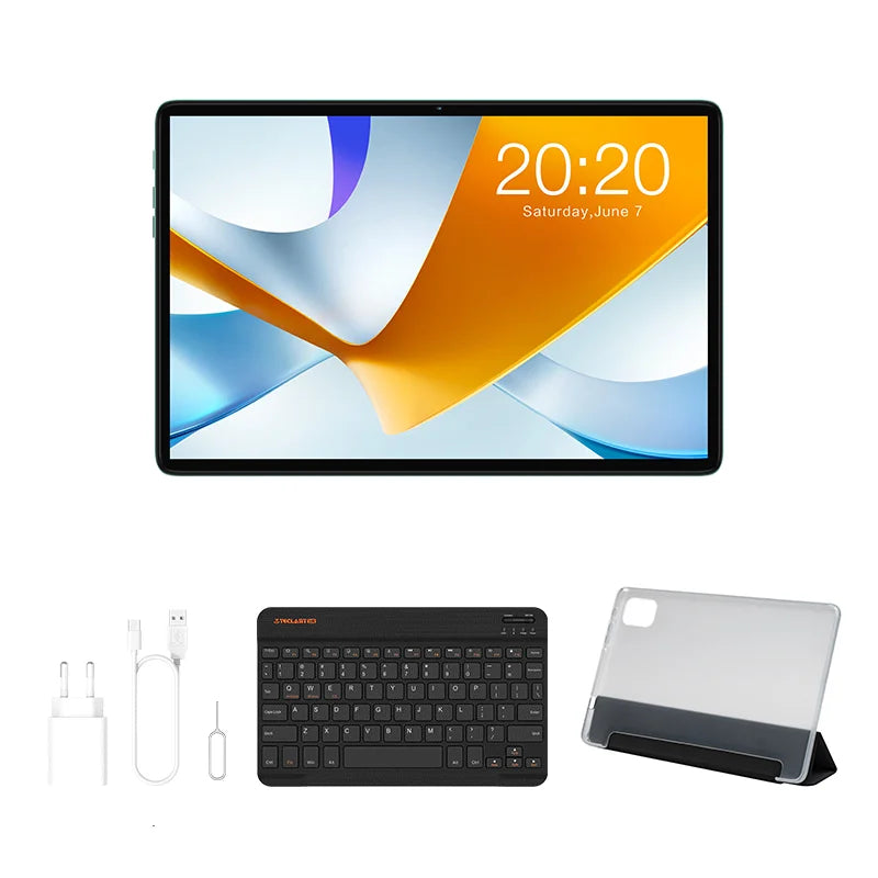 Teclast T50 Plus Tablet, 11 Inches, Unisoc T620, 8 Cores, (6Gb+10Gb)Max.16Gb Ram, 256Gb Rom, 4g Network, Dual Sim, Android 14, 8000Mah, 1920X1200 Ips, Wifi Lootquake LLC