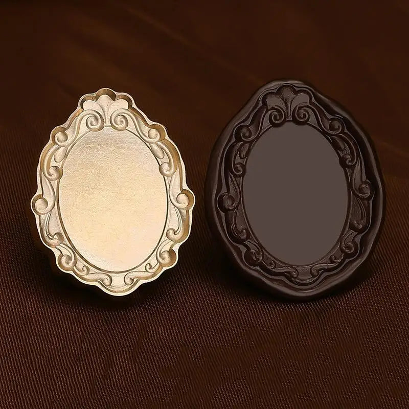 Photo Frame Series Sealing Wax Stamp Head Fire Paint Seal Wax Stamp Heads For DIY Scrapbooking Envelope Wedding Party Invitation Lootquake LLC