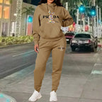 Women's Luxury Oversized Tracksuit 2-Piece Set THRIXINE