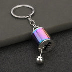 Personalized Keychain Creative Metal Mini Car Parts Manual Transmission Auto Keyring Accessories Key Ring Chain Men Lover Gift Lootquake LLC