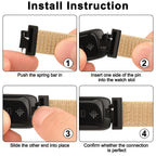 Fitbit Inspire 3 Nylon Strap - Comfortable Sport Band