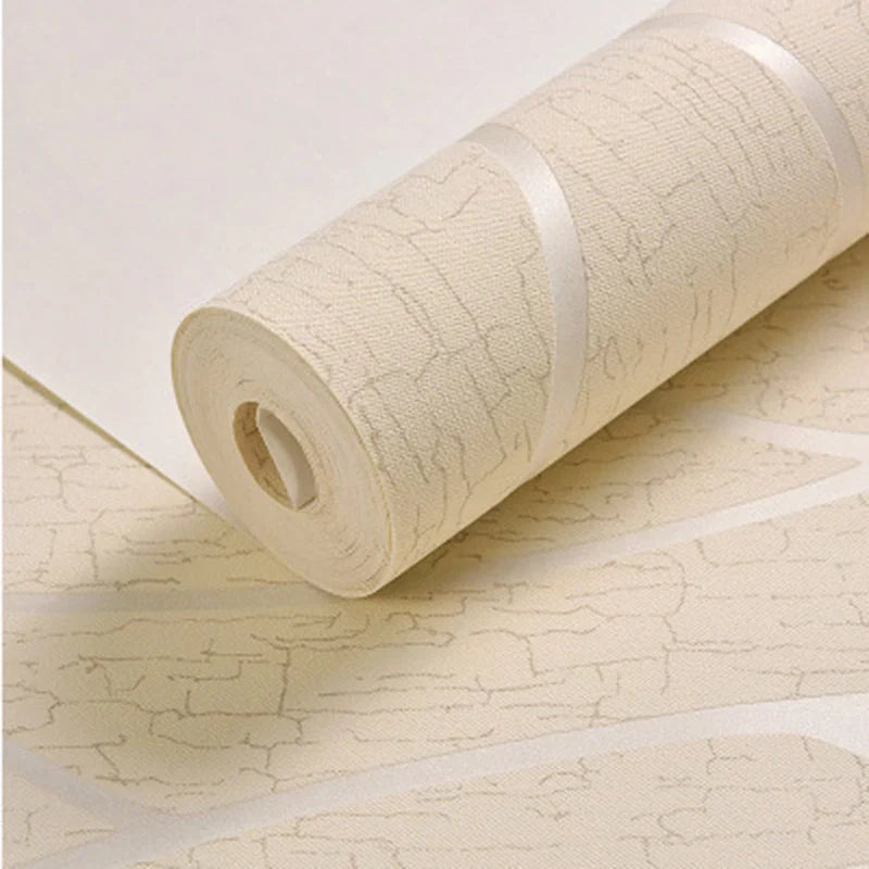 Background Wallpaper Room Decoration 53cm Wall Stickers Thickened Bedroom Curve Stripes Moisture-proof Non-woven European Modern Lootquake LLC