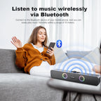 Bluetooth Speaker HD Sound Portable Playback AUX TF Card and USB LED Light Speaker Bluetooth 5.3 Wireless Loud Speaker amplified Lootquake LLC
