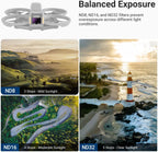 NEEWER CPL + ND Filter Set , (ND8/16/32) Circular Polarizer Polarizing Lens Filter Drone Accessories for DJI Avata 2 Only