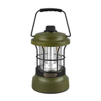 Retro Lamp Portable Camping Lantern USB Recharge Camping Tent Travel Light Vintage Outdoor Lighting Camping Equipment Flashlight