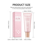 4 Colors Moisturizing Glow Foundation Liquid Long Lasting Natural Lightweight base Multi-purpose Illuminator Highlight Cream