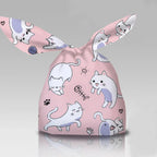 50Pcs Easter Rabbit Ear Bags Cookie Candy Gift Plastic Bags Pouch Baking Packaging for Biscuits Easter Decoration 2024 Birthday Lootquake LLC