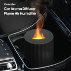 Newest RGB Flame Aroma Diffuser Aromatherapy Essential Oil Difusor USB Portable Air Humidifier Ultrasonic Nebulizer For Home Car