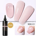 BORN PRETTY 250g Milky White Jelly Nude Gel Nail Polish Refilled Package Translucent Clear Color Semi Permanent Soak Off UV Gel Lootquake LLC