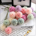 3/6Pc Hydrangea Artificial Flowers Bouquet Boho Home Bedroom Decor Wedding Decoration Craft Vases Flower Arrangement Accessories Lootquake LLC
