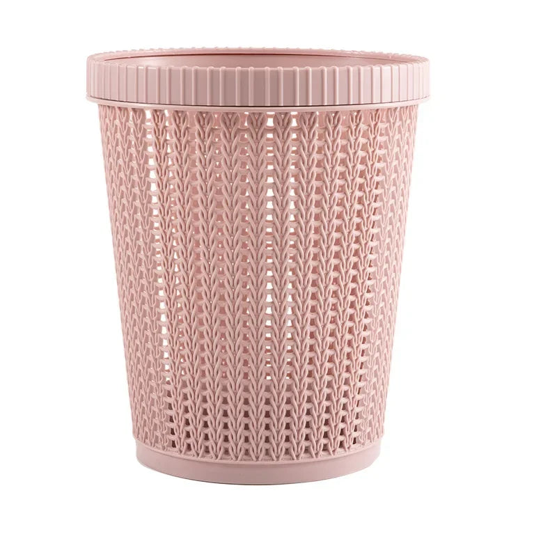 Home New Trash Can Kitchen Waste Garbage Bin Automatic Change Rubbish Bag Plastic Bathroom Toilet Dustbin Sundries Barrel Box Lootquake LLC