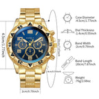 Men Business Watches Fashion Stainless Steel Band Male's Quartz Watch Lootquake LLC