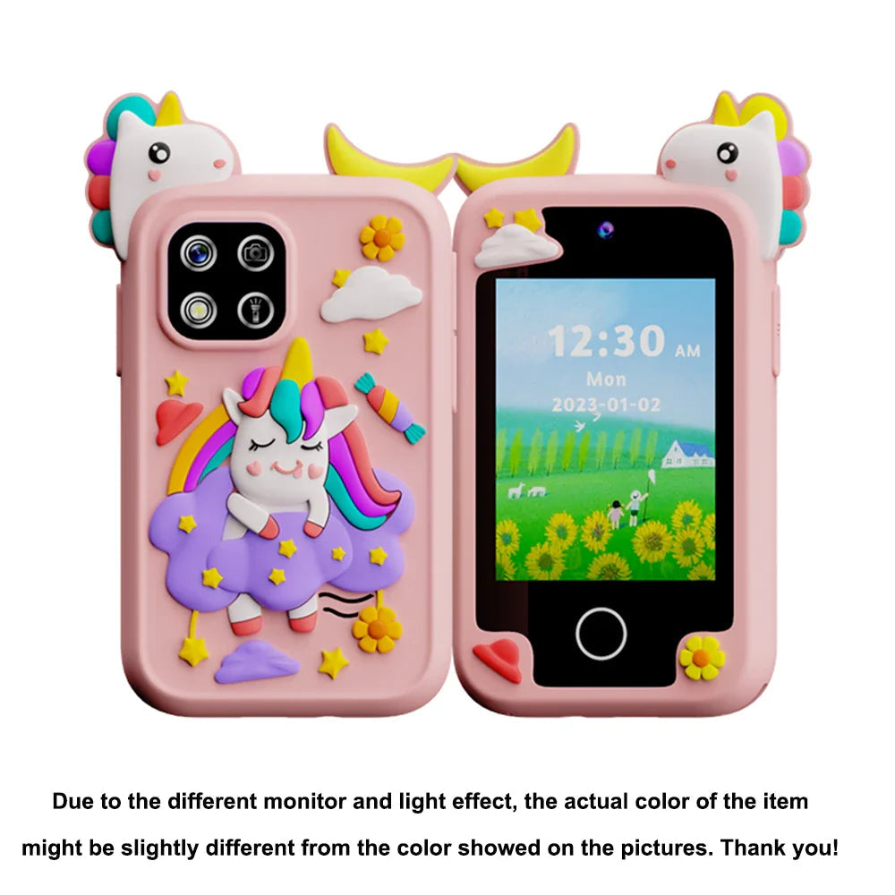 New Mini Phone Children Toy Musical Unicorn Dinosaur Baby Mobile Camera MP3 Player Educational Toys Kids Christmas Birthday Gift Lootquake LLC