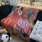 Casual Blankets Bed Decoration Woman Henri Matisse Carpet Sofa Sofa Blanket Throw Blankets Leisure Rug Single Tapestry drop ship Lootquake LLC