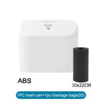 Car Trash Can (with Lid) Contains 60 (300) Garbage Bags, Small Car Trash Can, Leak-proof Mini Car Accessories Lootquake LLC
