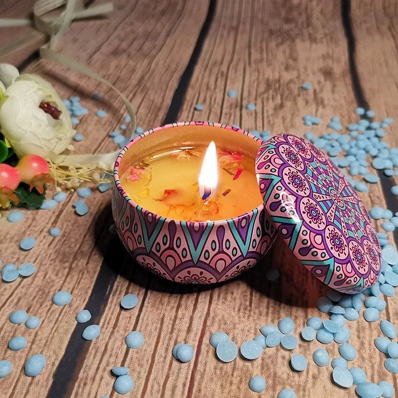 Scented Candle Handmade Natural Soy Aromatherapy Fragrance Birthday/New Year/Teacher Day/Christmas/Party Mother's Day Gift Lootquake LLC