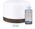 Aroma Diffuser, 300ml Aromatherapy Oil Diffuser with 7-Color Light, Timer-Adjustable Fog Mode Setting 300ML humidifier Lootquake LLC