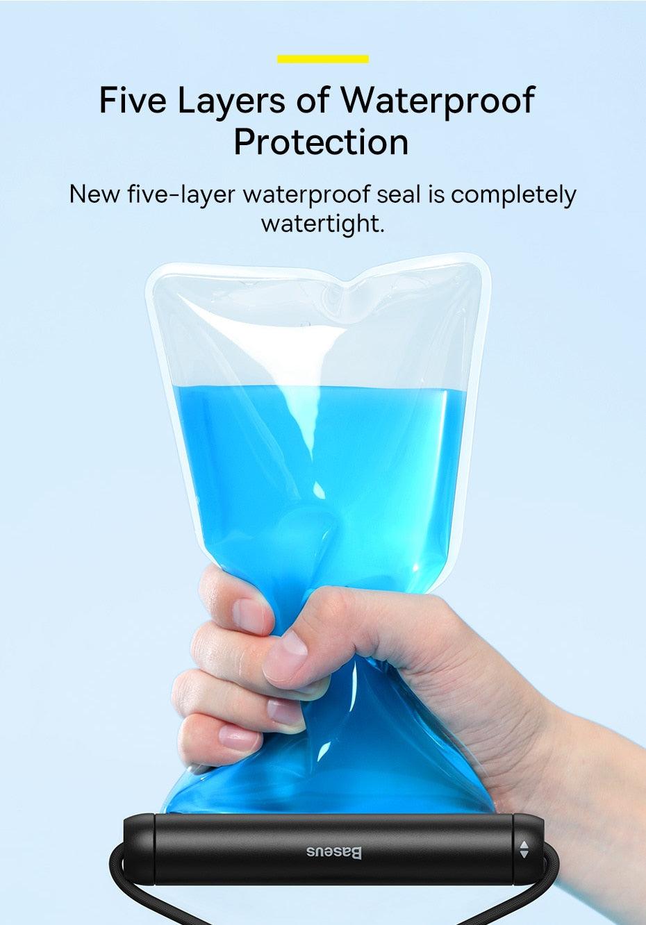 Waterproof Cell Phone Pouch Case Universal Dry Bag for iPhone IPX8 Waterproof Phone Bag Case For iPhone 13 12 Universal Swimming Underwater Diving Phone Pouch Bag Case Stevvex