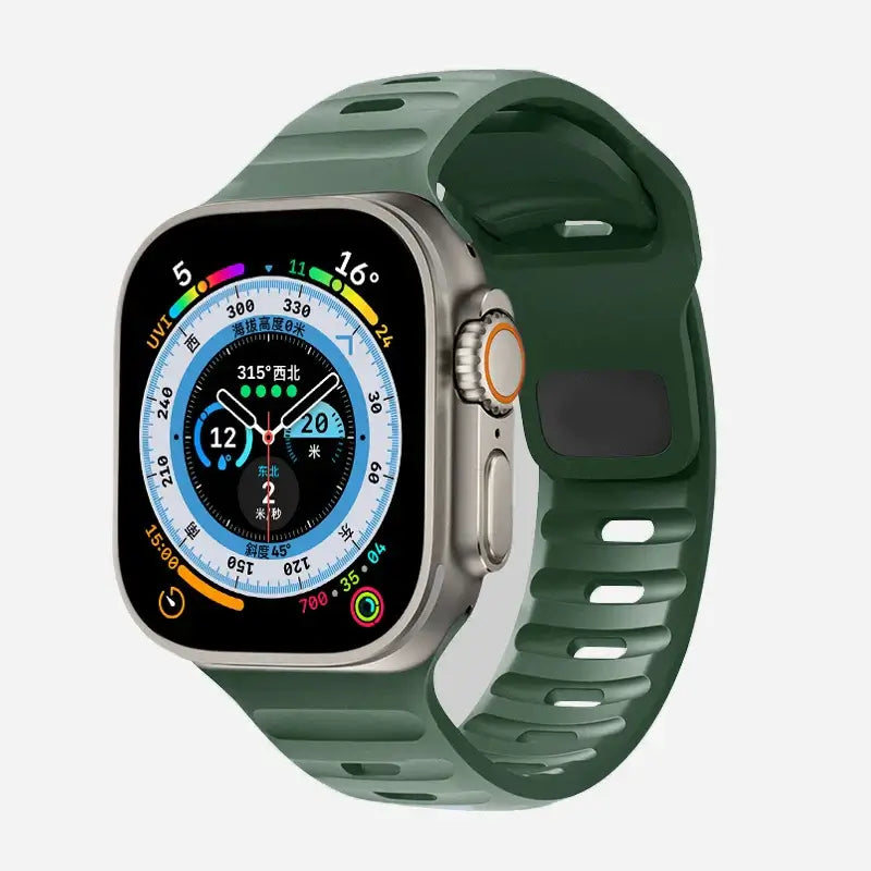 Apple Watch Silicone Band - Soft, Durable, Stylish Design - SJB-DIAMOND ELITES