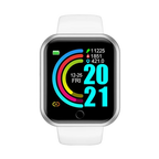 Men Watches Smart Watch For Women Fitness Heart Rate Monitor Sports Smartwatch Electronic Calory Music Control Y68 Bracelet Kids