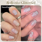 BORN PRETTY 10ml Reflective Glitter Gel Nail Polish Carat Mirage Sparkling Color Shine UV LED Soak Off Semi-Permanant Varnish Lootquake LLC
