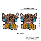 Kovict 5/10Pcs New Focal Silicone Beads Easter Series Bead For Jewelry Making DIY  KeyChain Bracelet Necklace Pen Accessories Lootquake LLC