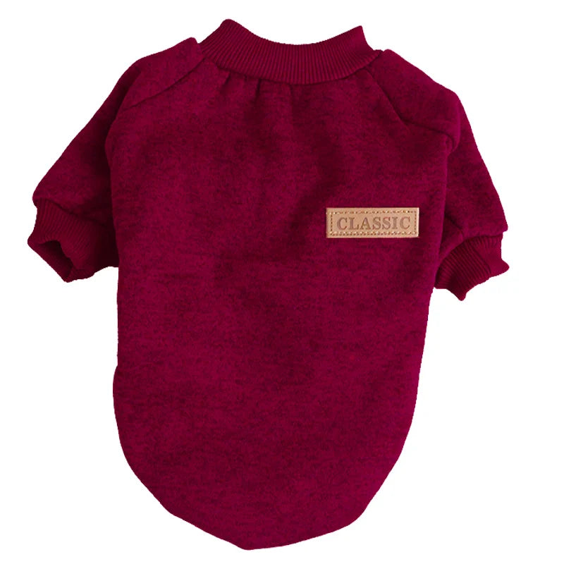 Cat Clothes For Medium Small Dogs Pet Coat Sweatshirt XS-2XL THRIXINE