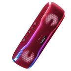 WISETIGER Bluetooth Speaker Outdoor IPX7 Waterproof 25W BT5.3 Loudspeaker Stereo Surround Speaker with Cool Pulsing EQ Lights Lootquake LLC