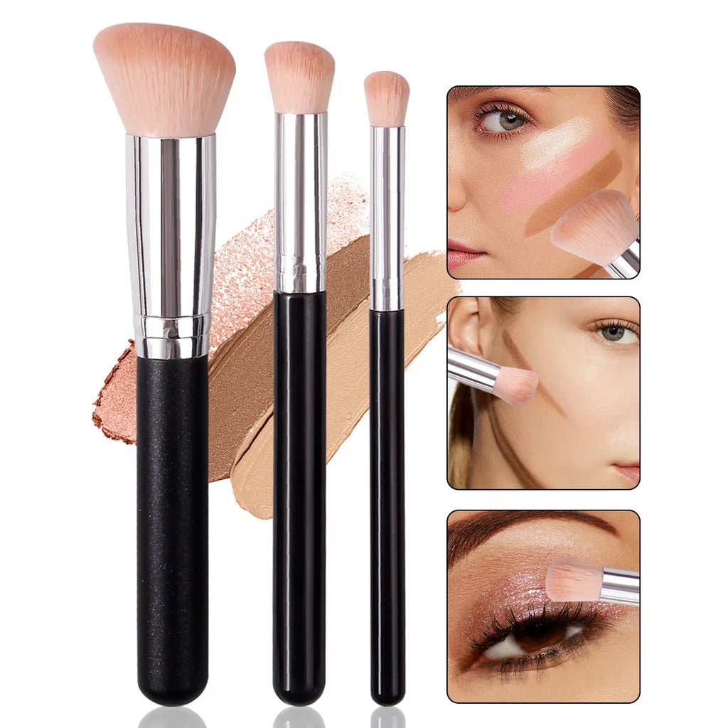 Foundation Concealer Brush, Premium Contour Blusher Brushes, Flawless Under Eye Dense Face Makeup Brush For Blending Lootquake LLC