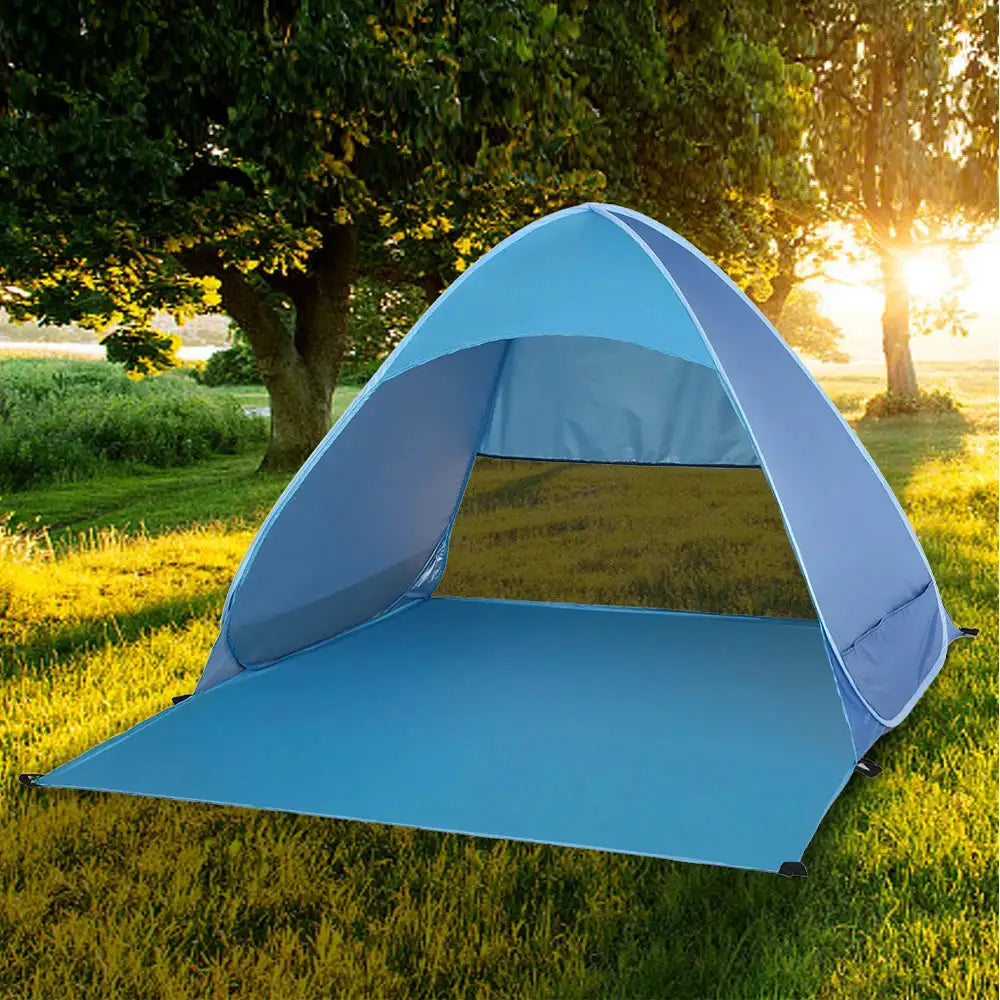 Lixada Automatic Instant Pop Up Beach Tent Lightweight Outdoor UV Protection Camping Fishing Tent Cabana Sun Shelter