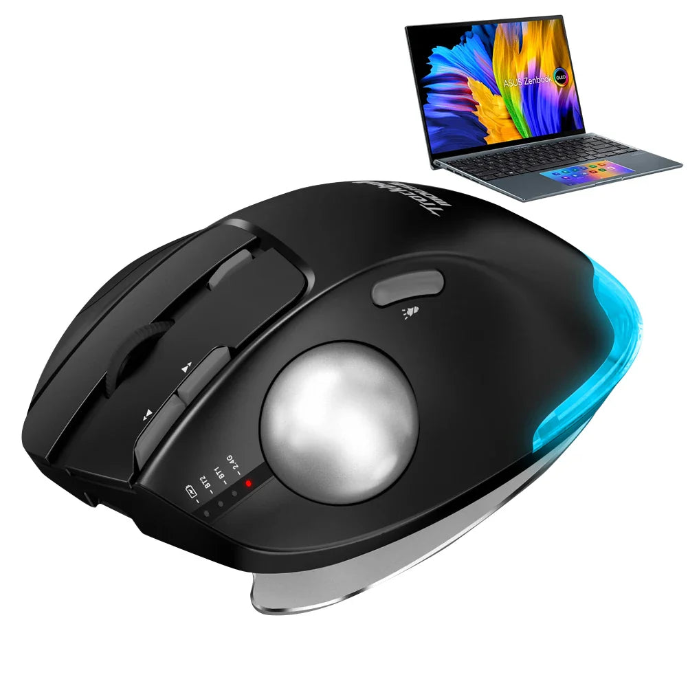 Vertical Gaming Mouse 2.4G Ergonomic Gamer Mice 4800DPI 5 Level DPI Adjustable for PC Computer Accessories Lootquake LLC