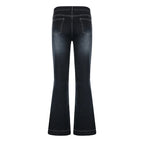 New Flare Jeans Women's Low Waist Trousers Vintage Aesthetic Denim Pants Streetwear Mom Casual Korean Fashion Y2k  Jeans Lootquake LLC