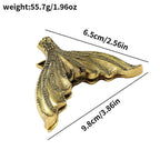1Pcs Creative Fish Tail Metal Bookmarks, Rare Book Page Holders for Book Lovers, Office Supplies for Bookworm Readers Lootquake LLC