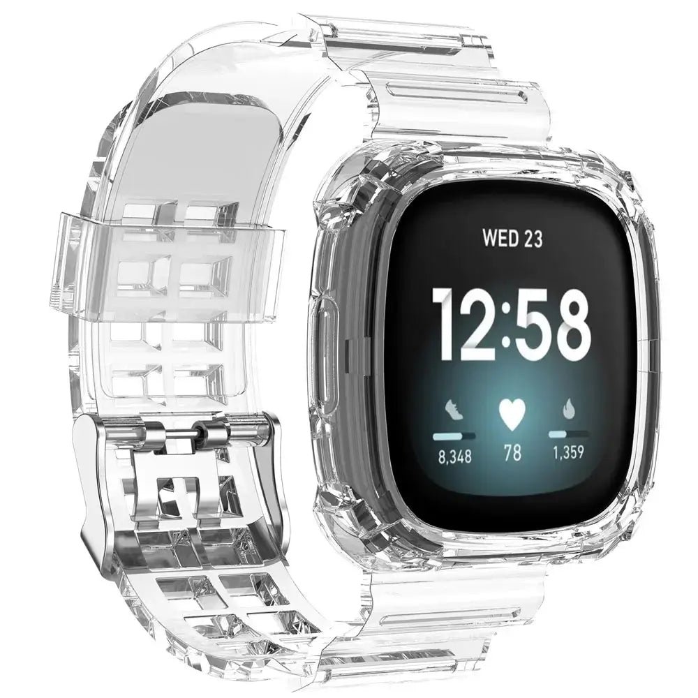 Band + Case For Fitbit Versa 3 & 4 - SJB-DIAMOND ELITES