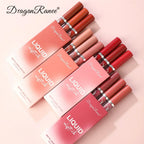 3 PCS Liquid Lipsticks Set Long Lasting Make Up For Women Korean Beauty Cosmetics Matte Lipsticks Waterproof Long lasting Lootquake LLC