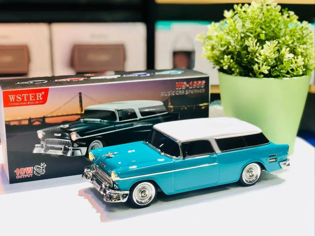 Wireless Bluetooth Speaker for PC Classic Car Shaped HIFI Boombox Support Fm Radio U Disk TF Card AUX Special Gifts Caixa De Som Lootquake LLC