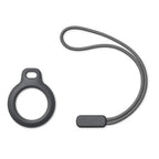 1pc Secure Holder with Strap for Apple Airtag Case Anti-scratch Keychain  Protective Cover Bumper Case With Strap Lootquake LLC