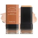 Tioni Foundation Stick Dual Head with Brush Moisture Translucent Foundation Long Lasting Eraser Foundation Stick
