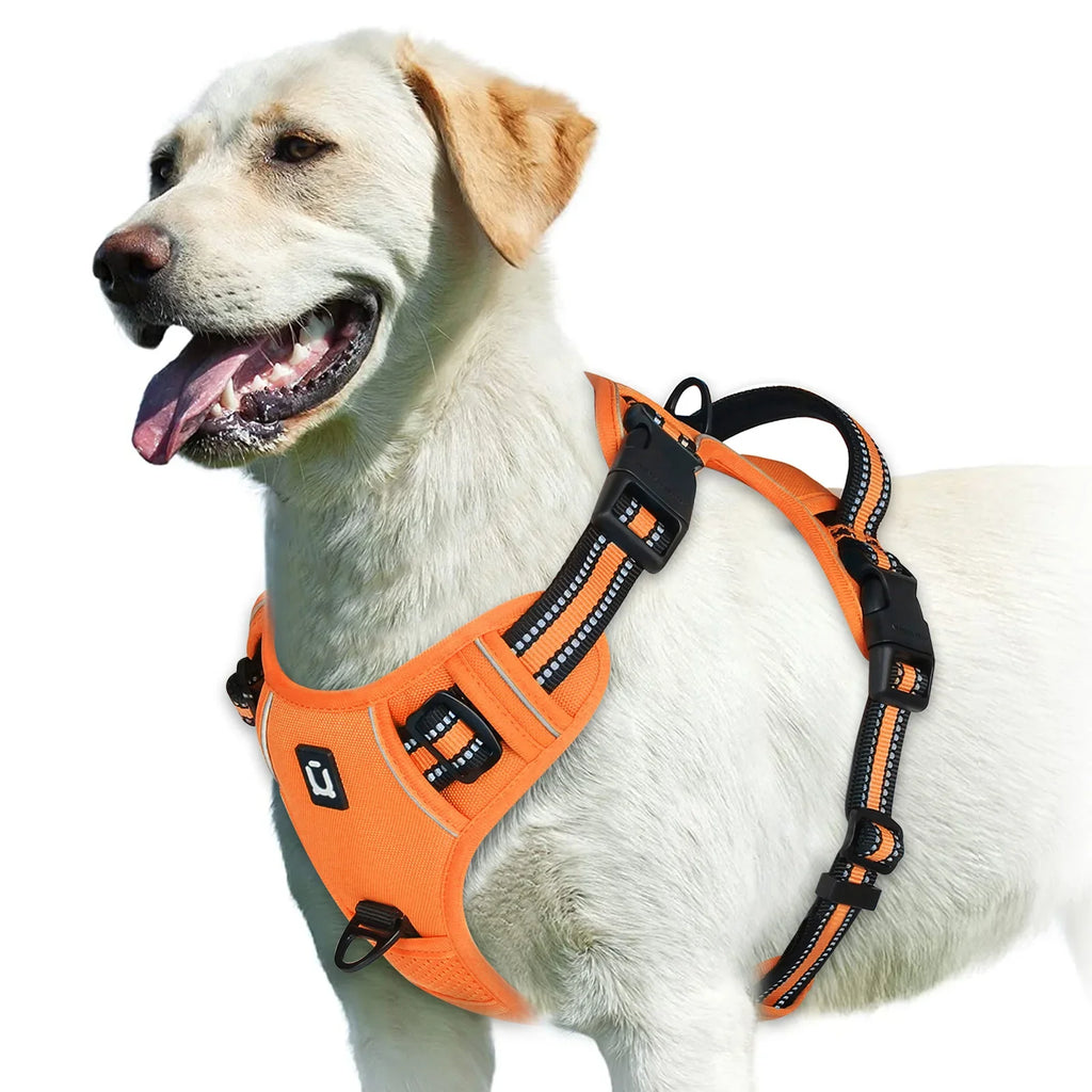PawsEase No-Pull Soft Harness with Control Handle THRIXINE