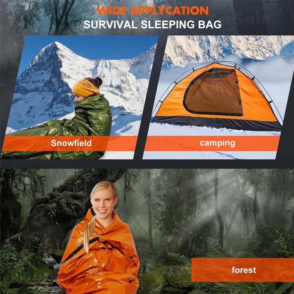 Emergency Survival Sleeping Bag THRIXINE