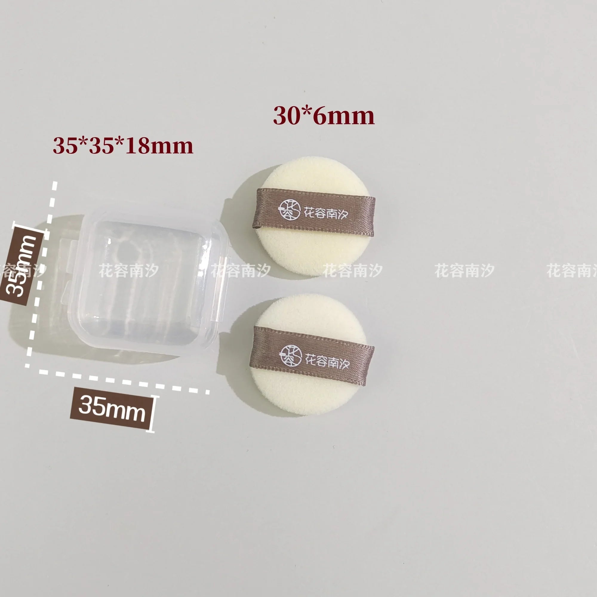 Small Flocking Mini Replacement Puff Loose Powder Foundation Puff Lootquake LLC