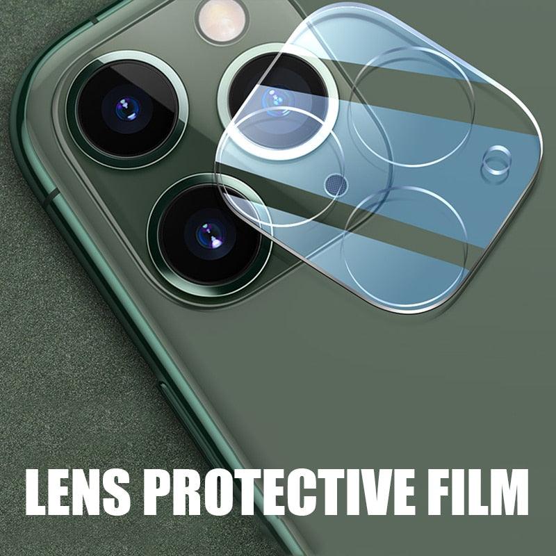3PCS Camera Lens Screen Protector for iPhone 11 12 Pro Max 13 Mini Camera Glass for iPhone XR XS X 7 8 Plus 6 6S SE 2020 Glass  Lens Scratch Resistant Tempered Glass Stevvex