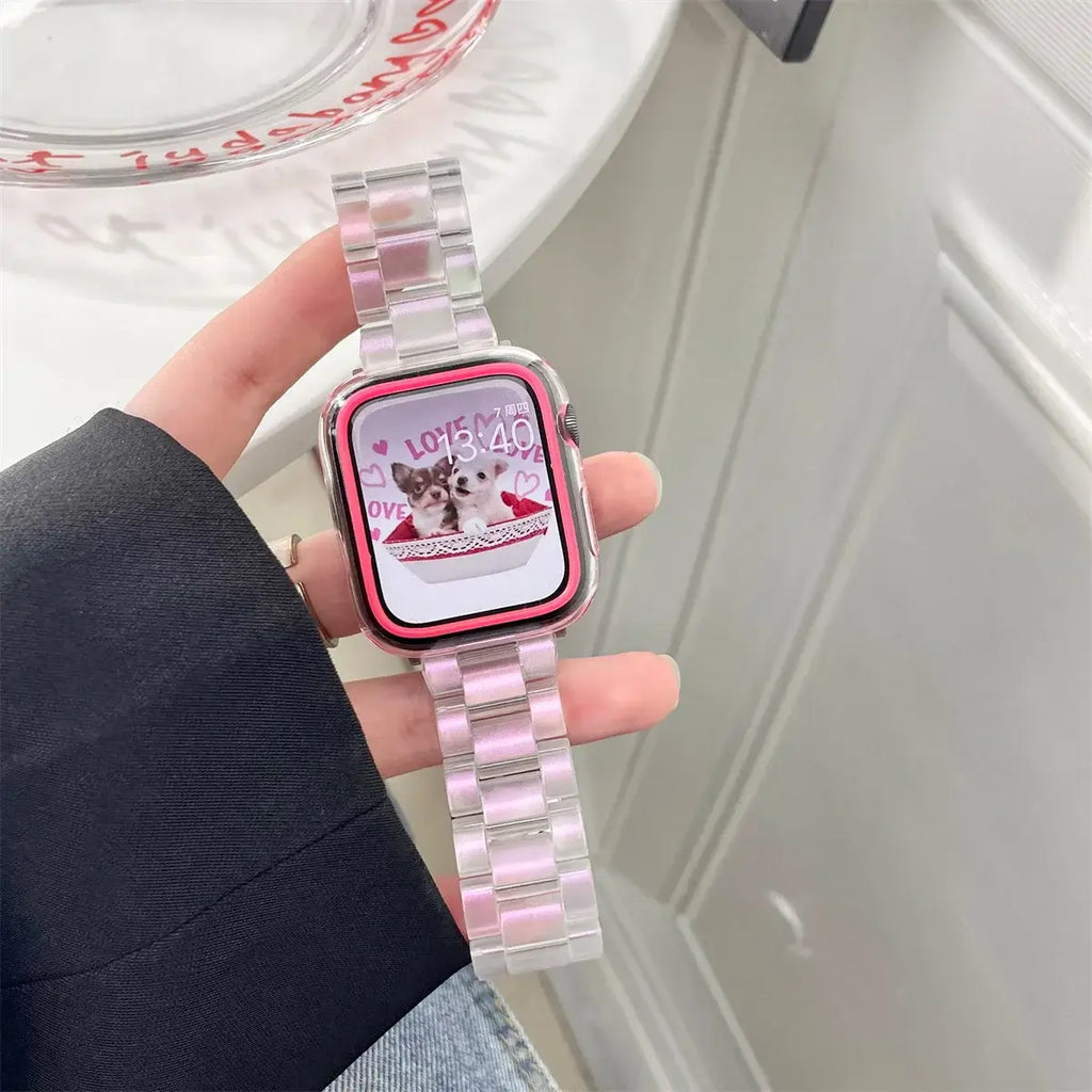 Apple Watch Resin Strap - Stylish, Durable Design - SJB-DIAMOND ELITES