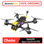 SpeedyBee Mario 5 FPV 5-Inch Drone with 6S-Lipo pro Air Unit DC/XH O4 2306.5 pro 1880KV Motor F405 V4 55A Stack Bee Storm