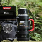 SteelGuard: 72H Thermos Bottle - Portable & Durable THRIXINE