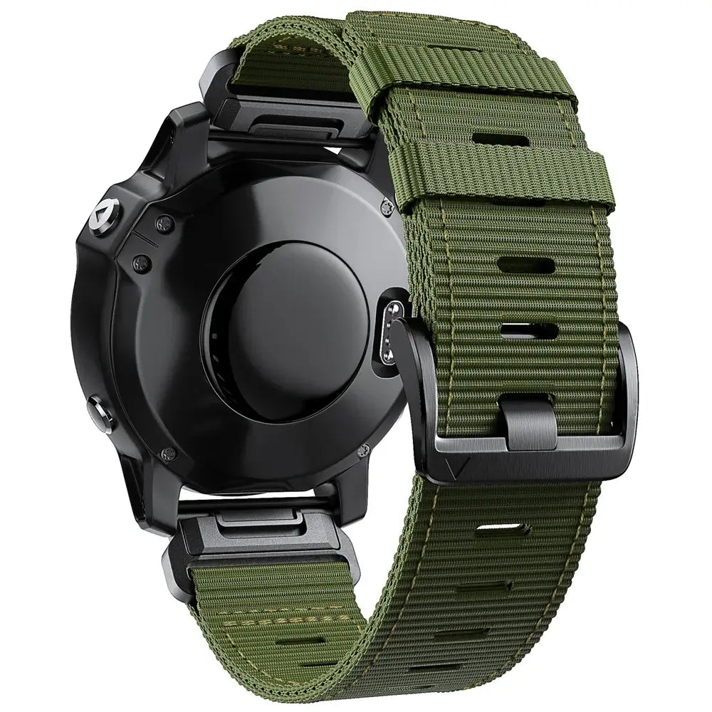 Garmin Tactical Nylon Strap - Durable QuickFit Band - SJB-DIAMOND ELITES