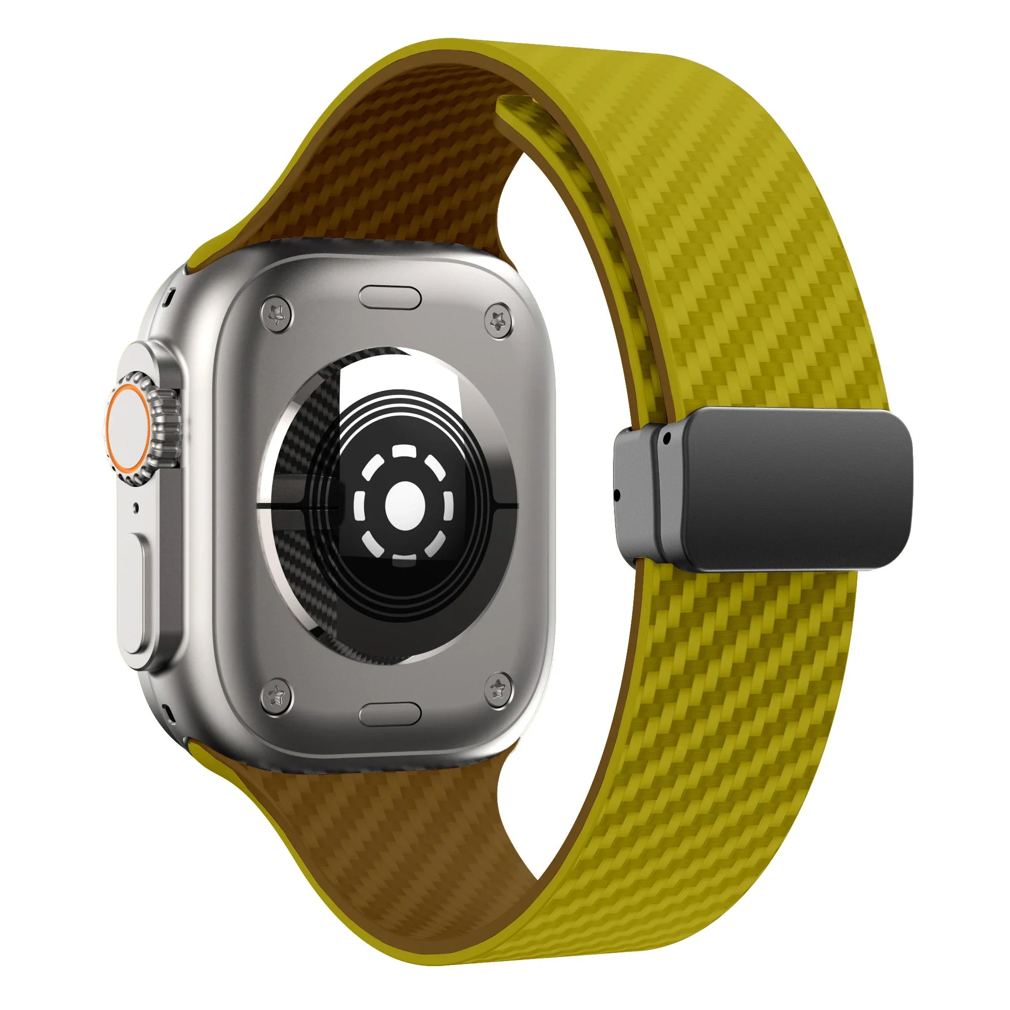 Apple Watch Silicone Strap - Magnetic Buckle, Durable Design