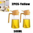 200/300/500ml Oil Spray Bottle BBQ Cooking Olive Oil Sprayer Plastic Baking Oil